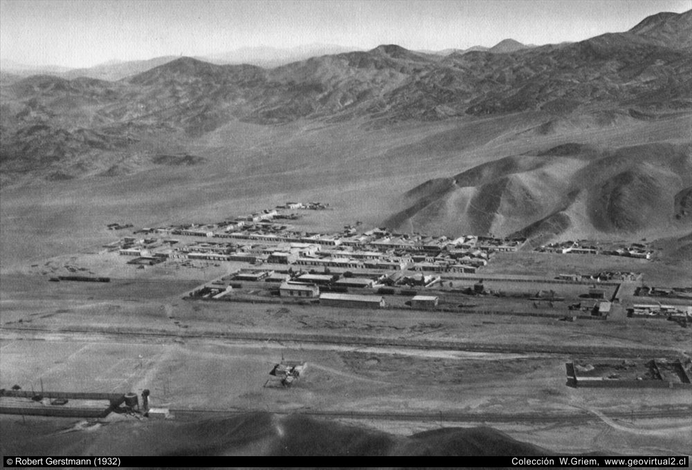 Pueblo Hundido en 1932 - foto de Robert Gerstmann
