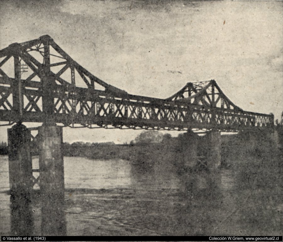 Puente Río Bueno en Chile