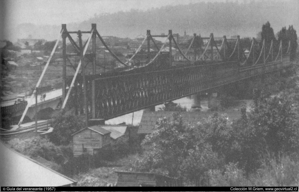 Puente ferroviario Cautín en Temuco, Chile