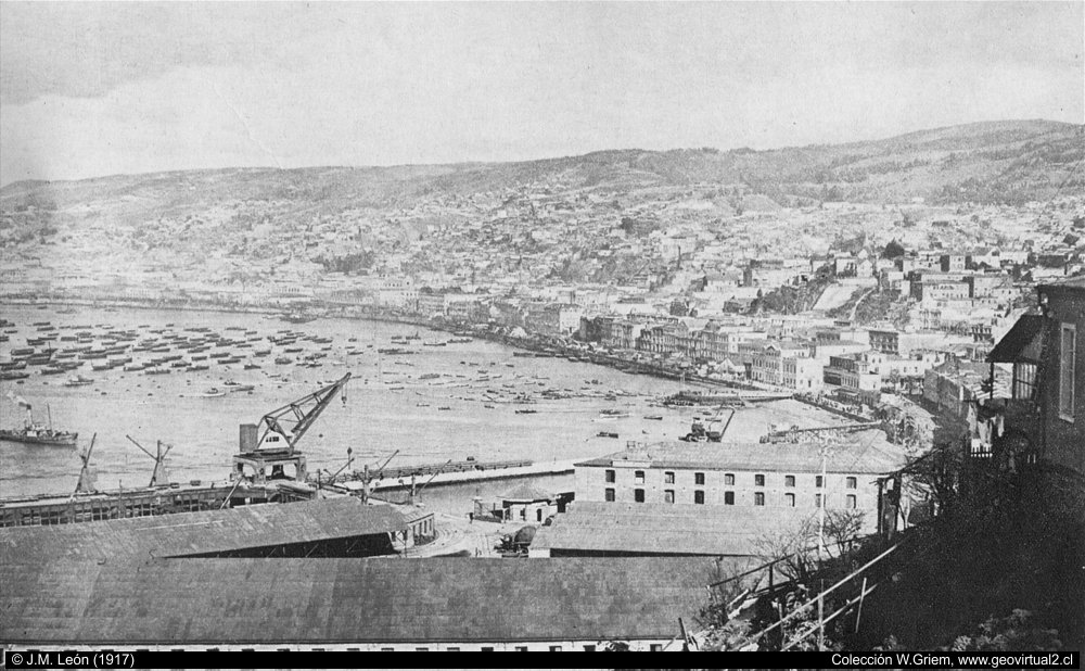 Puerto de Valparaíso de León, 1917