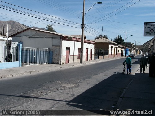 Calle Los Carreras en Copiapó