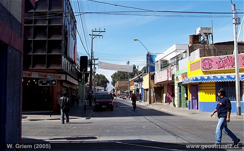 Calle Maipu en Copiapo - en el año 2005