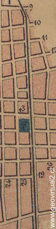 Plano de Copiapó: Parte de Los Carreras