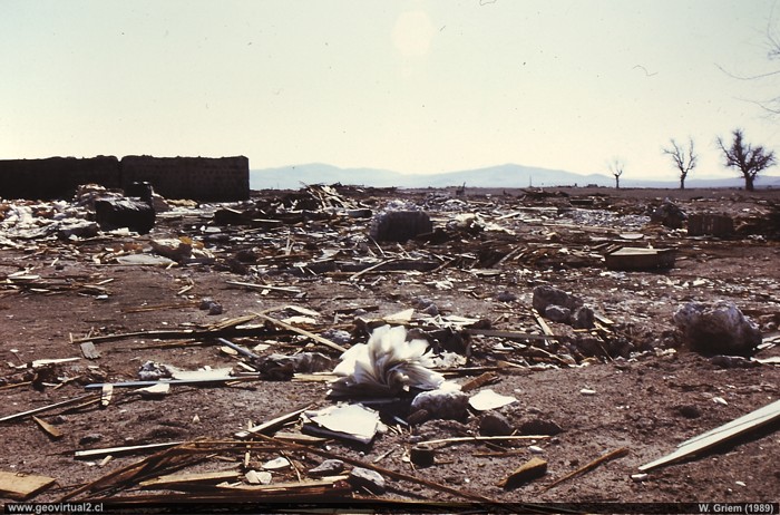 Oficina Alemania en 1989, desierto de Atacama