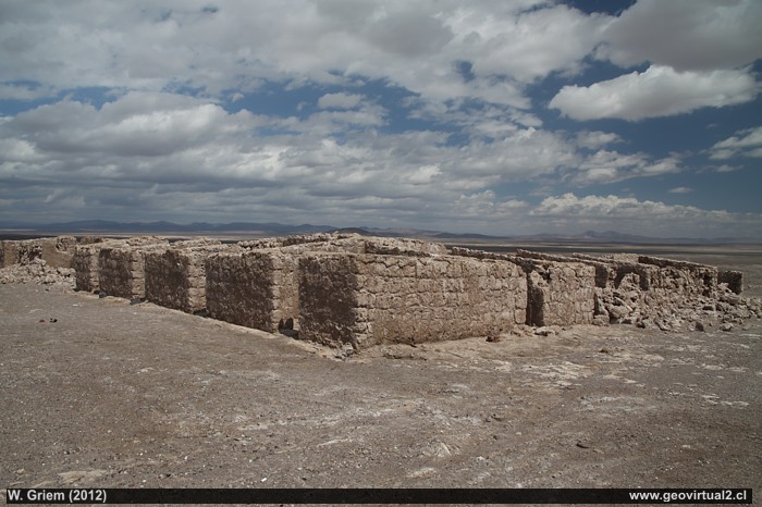 Ruinas de la oficina Esperanza, Desierto Atacama, Chile
