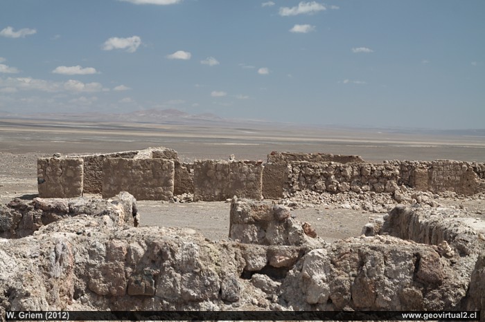 Ruinas en el desierto de Atacama, Oficina Esperanza