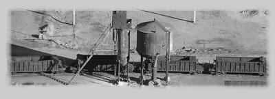 Eisenbahn in Atacama, Chile