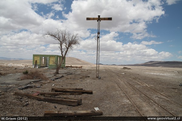 Estación Catalina, Region Antofagasta; desierto Atacama (Chile)