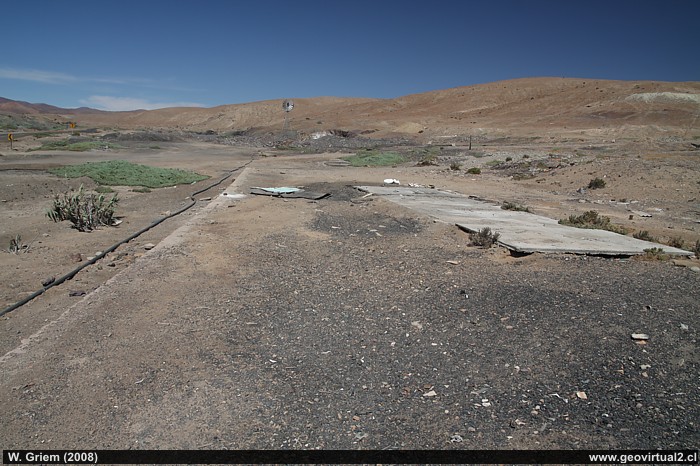 Ex estación Breas en la Región Antofagasta, Taltal
