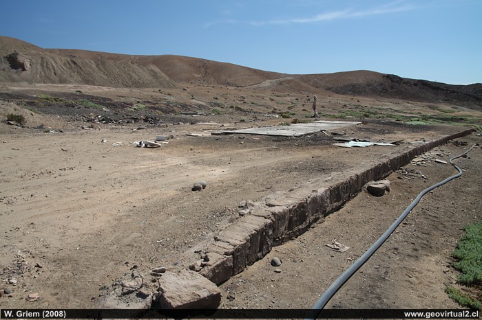 Ex estación Brea del ferrocarril Taltal, Desierto de Atacama