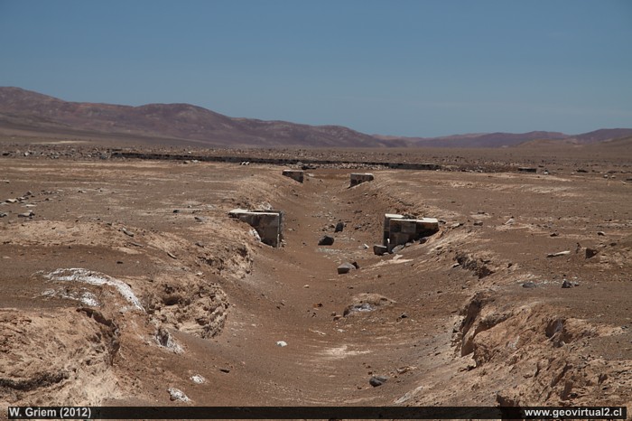 Ferrocarriles de la oficina Portezuelo, Desierto de Atacama