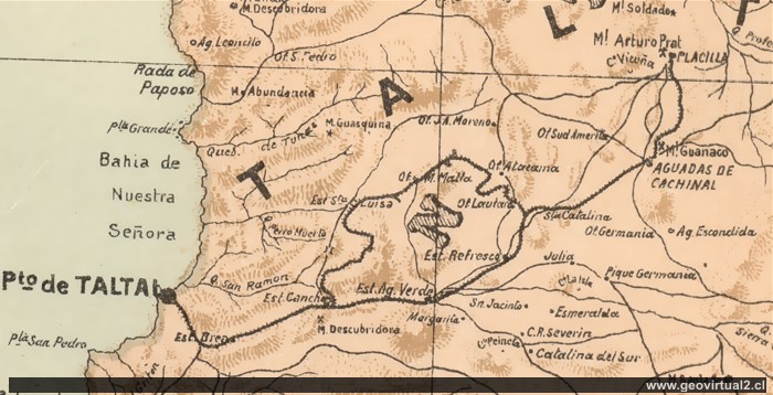 Ferrocarril de Taltal en 1903