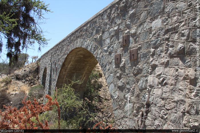 Puente Calmahuida, línea ferrea longitudinal del Norte de Chile