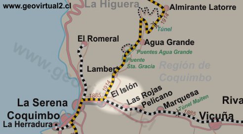 Carta del sector Islon