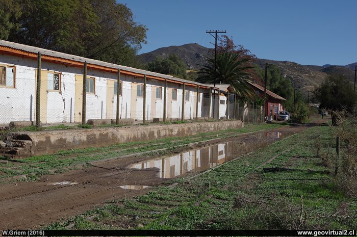 Estación Chañaral Alto en la Región de Coquimbo, Chile