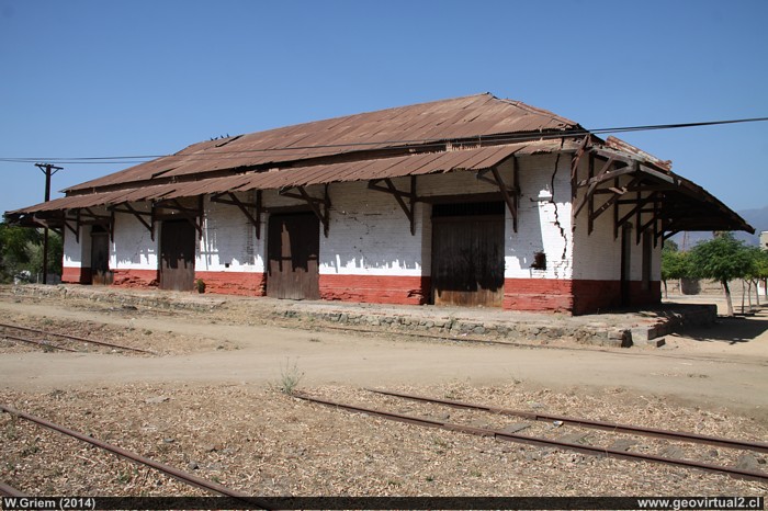 Estación ferrocarril de Catapilco, Región Valparaíso - Chile