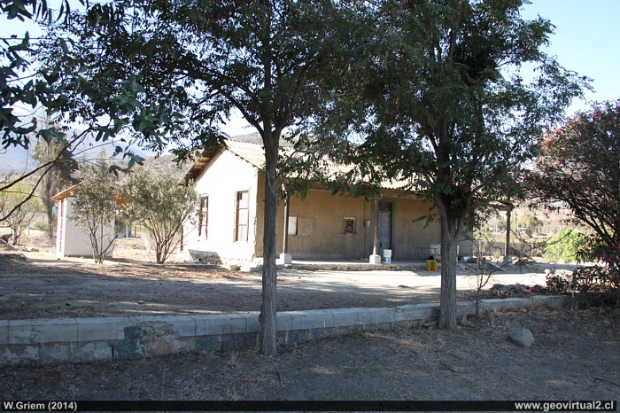 Estación ferrocarril de Tilama, longitudinal del Norte de Chile