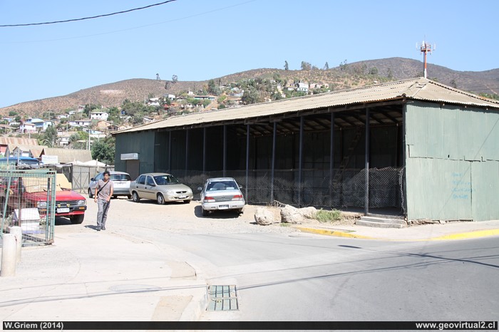 Galpon de la estación La Ligua
