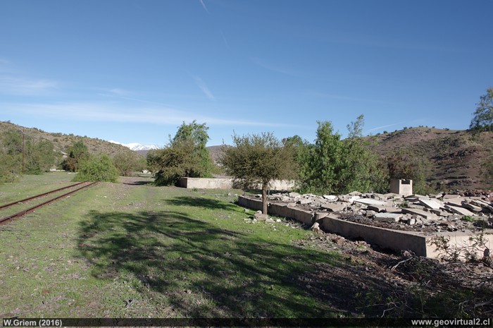 Ex estación San Lorenzo - Cogotí en Chile