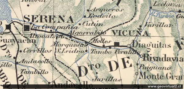 Ferrocarril del valle de Elqui - Enrique Espinoza 1903