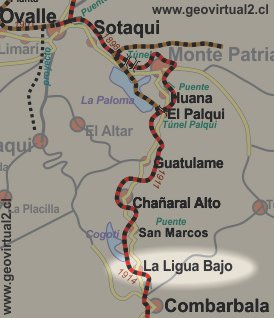 La Ligua bajo en la Región Coquimbo, Chile