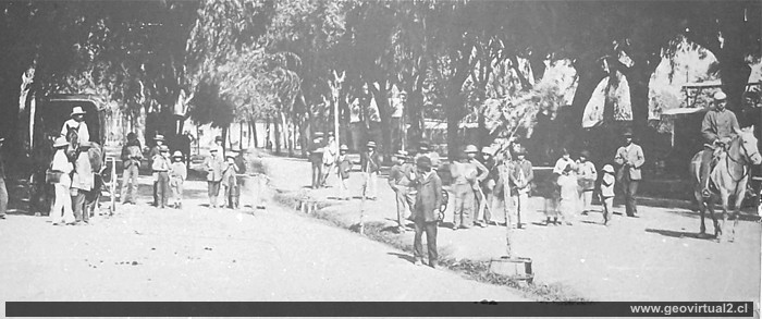 La alameda en Copiapo, Chile
