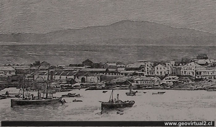 Detalle: Puerto de Caldera de Reclus