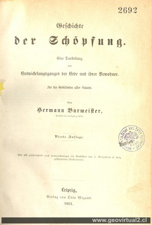 Hermann Burmeister - Schöpfung Tapa