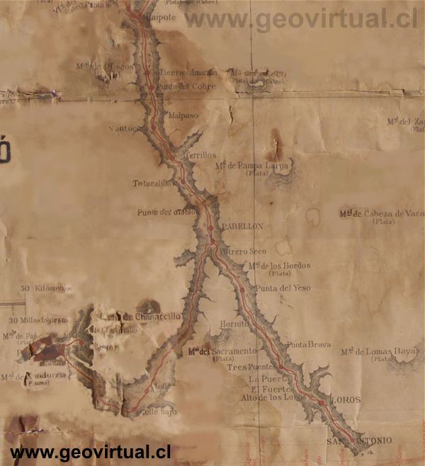 carta de F. Sayago - ferrocarriles de la Región Atacama