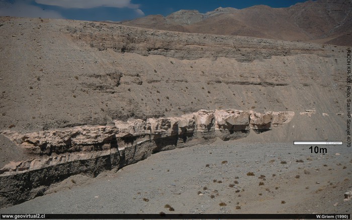 Ignimbritas en la gravas de Atacama - Chile