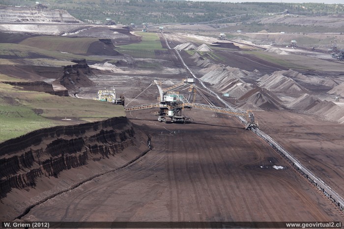 Mina de Lignito en Alemania