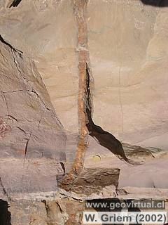 Veta - estructura con relleno hidrotermal