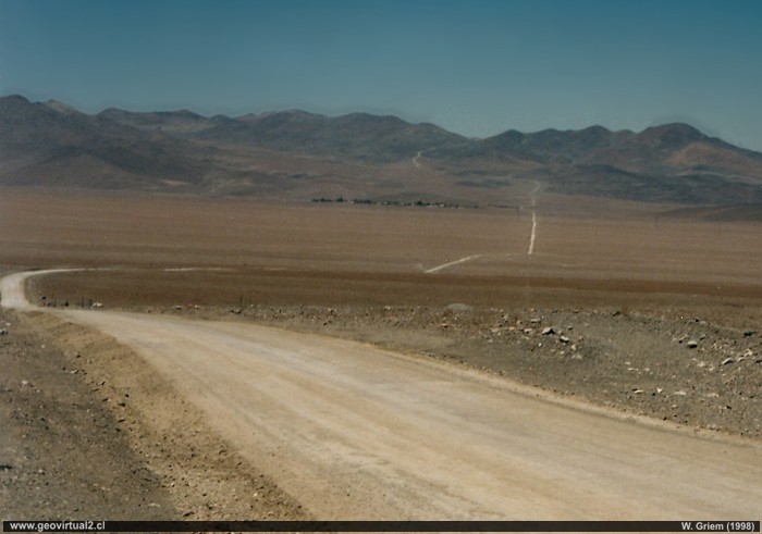 Camino del Inca cerca de Inca de Oro - desierto de Atacama