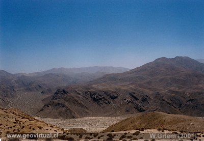 Sector Qda. Descubridora, Qda. Carrizalillo (Región Atacama, Chile)