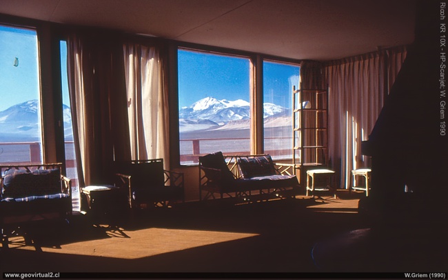 Ex Hostal Muray desde el interior (Atacama Chile)