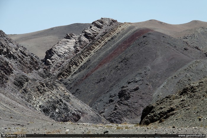 Quebrada El Chinche en Atacama, Chile