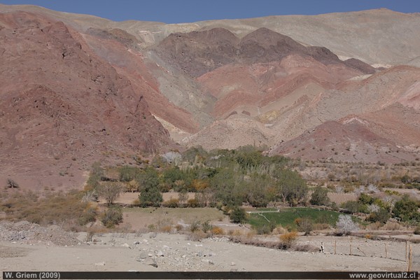 Valle de Pinte en la Región de Atacama, Chile