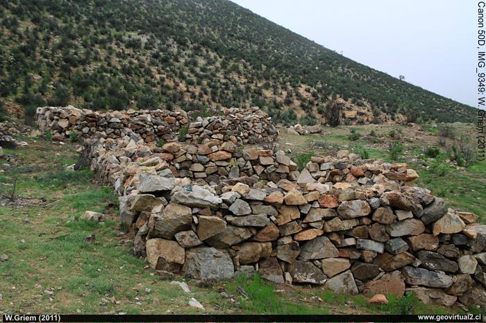 Atacama Region: Ruinen der Mine Lea bei Arco Molle