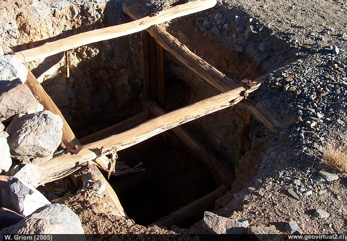 Pique de la mina Reconquista en Atacama, Chile