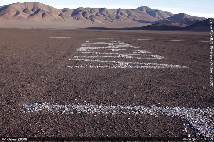 Aerodromo de Carrera Pinto en la Region de Atacama, Chile