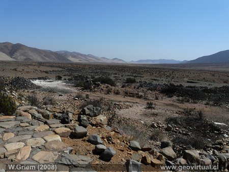 Quebrada Carrizalillo de la fundición Higirio (Atacama, Chile)