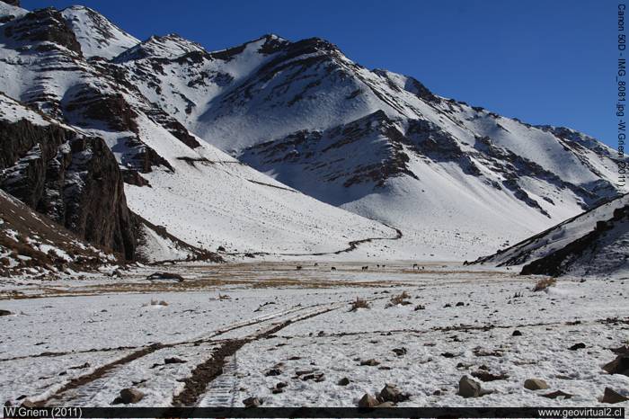 Laguna Seca en Invierno; Región de Atacama - Chile