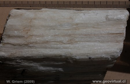 Minerales: Yeso (Gips)