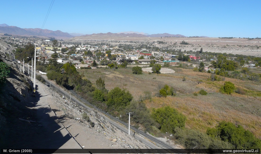 Vallenar, eine Kleinstadt in der Atacama Region - Chile