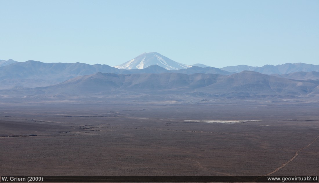 Atacamawüste: Der Cerro Ines in der Atacamawüste, Chile