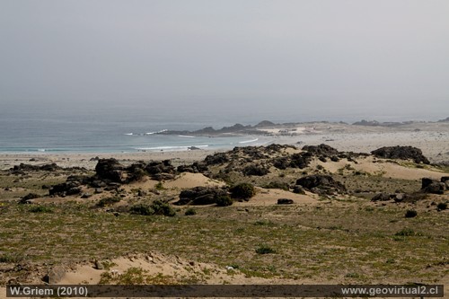 Barranquilla, playa en la Región Atacama - Chile