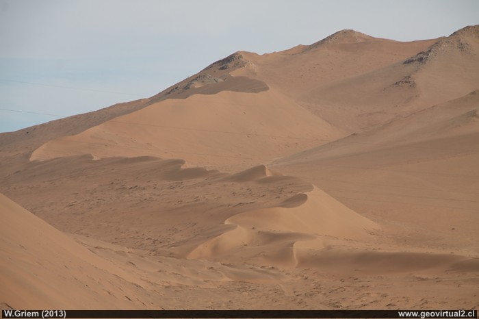 Dunas y mega-ripples