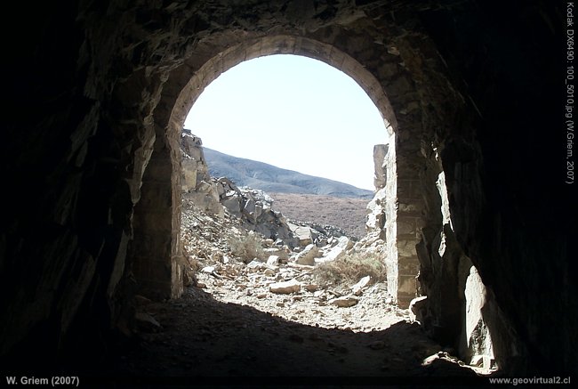 Túnel entre Las Animas y Manto Verde, Región Atacama - Chile
