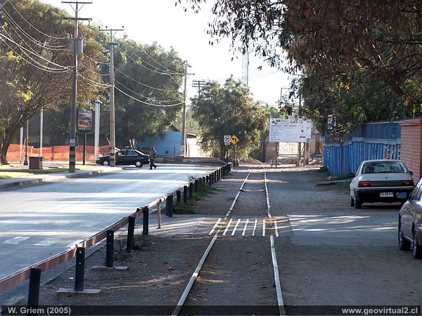 Ferrocarril en Atacama - linea circunvalacion en Copiapo