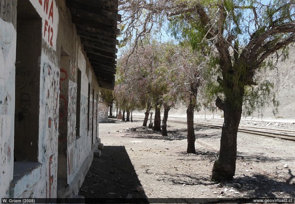 Estación ferrocarril de Encanche, Region de Atacama, Chile